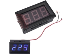 Voltímetro Digital Led Dc De 0,56 Polegadas, Tensão 0-100v,