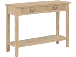 Console Table, Console Tables Vidaxl Marrom Madeira (n/a)