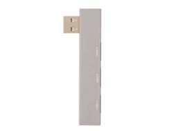 Aetheria hub Usb3.0 3 em 1 com 1xusb3.0 2xusb2.0 5gbps Alumínio Portátil Plug And Play