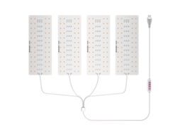 Luz de Crescimento de Plantas Led com Cronômetro e Brilho Ajustável S/MARCA
