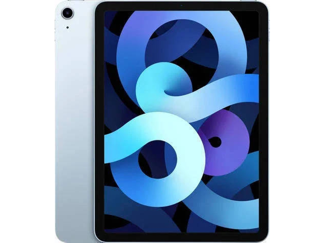 iPad Air 4ª Geração APPLE (Recondicionado Flippers Como Novo - 10,9'' - 64 GB - Wi-Fi - Azul Céu)