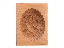 Modelo de Biscoito LAXISCREED 10x8cm Flor e Pássaro