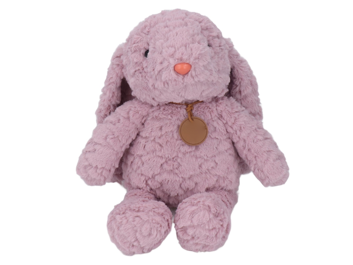 Mali brinquedo de Pelúcia de Coelho Cute Macio para Crianças Presente Aniversário Natal Roxo 35cm