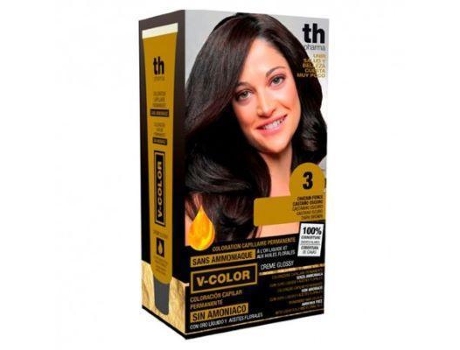 Coloração De Cabelo Nº 3 Castanho Escuro. Th Pharma