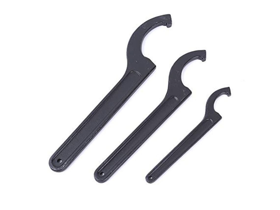 Chave de Gancho Ajustável 85-105mm para Porcas e Tampas de Água S/MARCA
