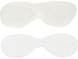 Máscaras Descartáveis De Tecido Branco Para Os Olhos, 600 Unidades, Adequadas Para Cuidados Com Os Olhos.