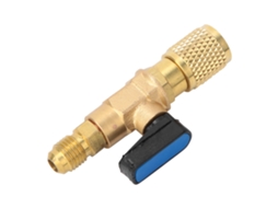 Laxiscreed Válvula De Esfera De Refrigeração Brass R22 Com Adaptador G1/4’’ E Alta Resistência A 45bar