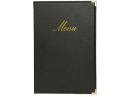 Pasta de Menu SECURIT Classic A5 Vinho Tinto