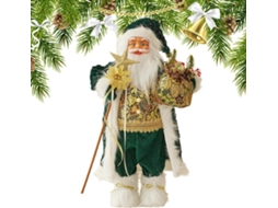 Decoração De Papai Noel | Estatuetas De Papai Noel Em Pé Com Saco |