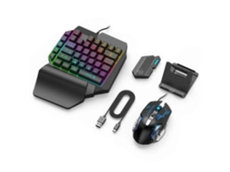 Gamepad Mobile Pubg, Controlador, Teclado E Mouse Gaming, Conversor Bluetooth Ios Android