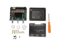 Caixa de Som Bluetooth com Tela LED CHABERLU