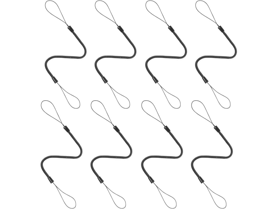 Conjunto De 8 Peças De Cordão Elástico Com Mola Para Canetas Touchscreen