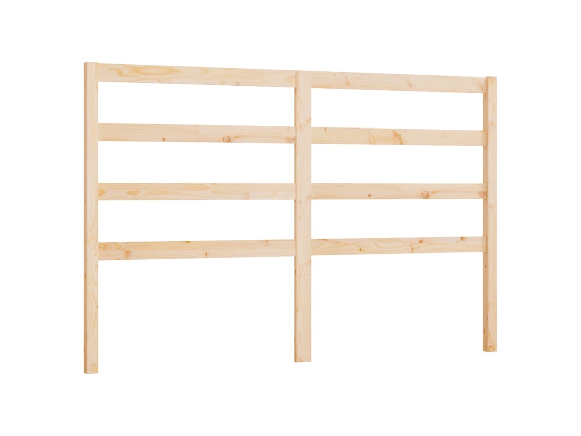 Bed Headboard, Bed Headboards Vidaxl Marrom Madeira De Pinho (141 X 100 Cm)
