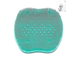 Tapete Massageador E Esfoliante Para Os Pés Uso No Chuveiro, Com Ventosas Antiderrapantes. Ideal Banho Du Cha.