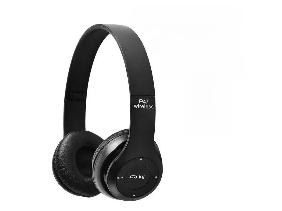 Fone de Ouvido Bluetooth Sem Fio com Cancelamento de Ruído, Chamadas em Modo Mãos livres, Microfone e Controle de Volume. MDUG
