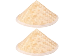 Conjunto De Chapéu Trançado De 2 Peças Para Meninos E Meninas, Estilo Oriental Tradicional, Leve E Respirável.