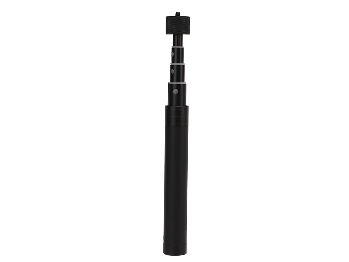 Haste extensível de 5 seções para estabilizador DJI, bastão de selfie ajustável, acessórios de fotografia, alumínio