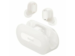 Auriculares com microfone BASEUS Branco
