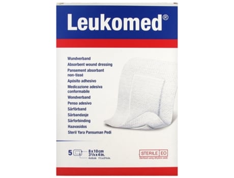 Healing Leukomed 5 absorventes não tecidos 8 x 10 cm ESSITY