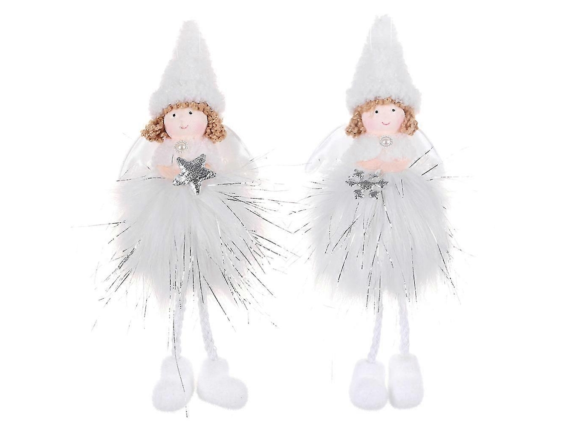 Lindos Enfeites De Árvore De Natal Pendurados Em Formato De Anjo. Olysi Shop