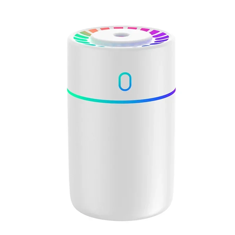 (branco) Mini Umidificador De Ar De 230ml Com Usb