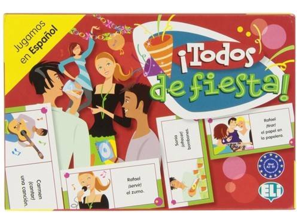 Livro Todos De Fiesta!Jugamos En Español (Espanhol)