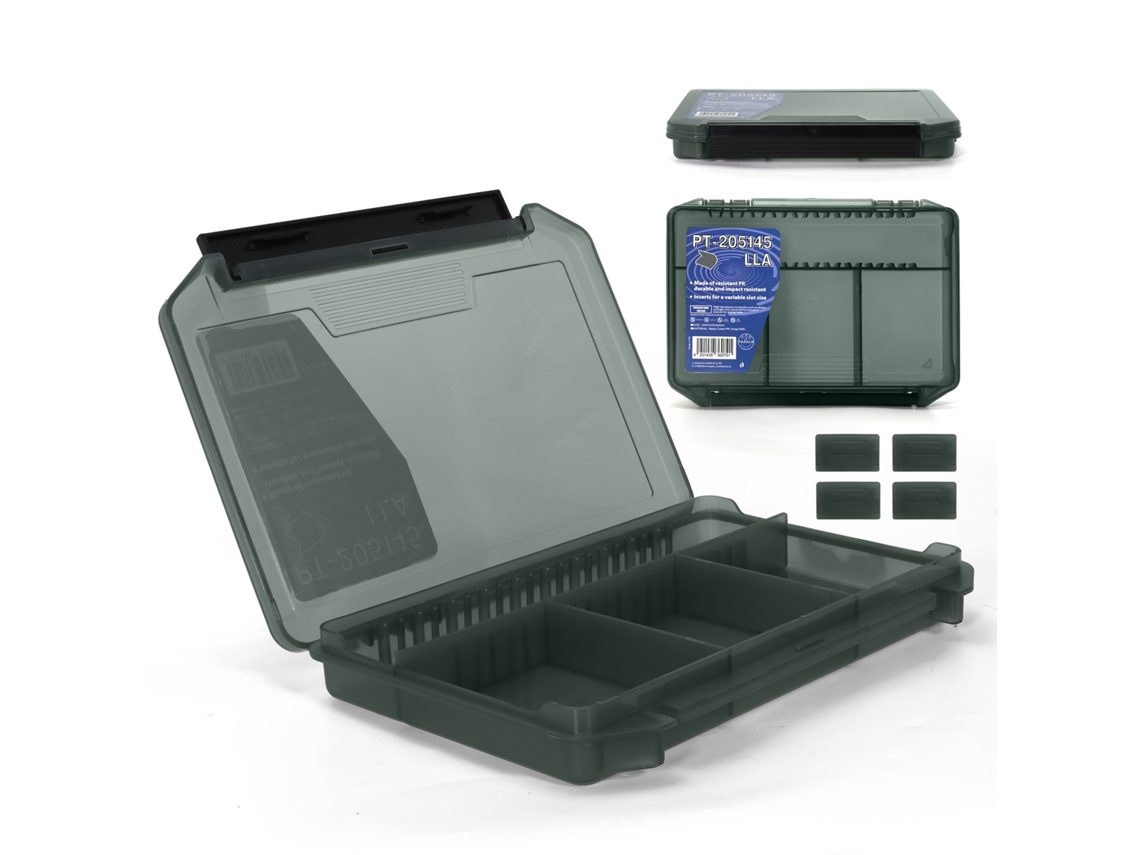 Pro Tackle Lurebox 20g Caixa Pesca Divisível Cinza