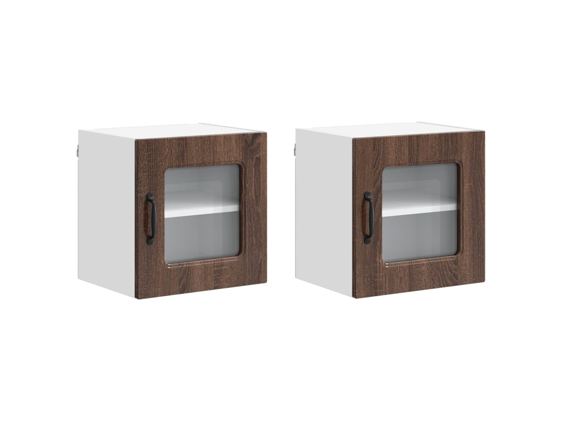 Conjunto de Armários de Cozinha Kalmar com Carvalho Marrom MAISON EXCLUSIVE (40x31x40 cm)