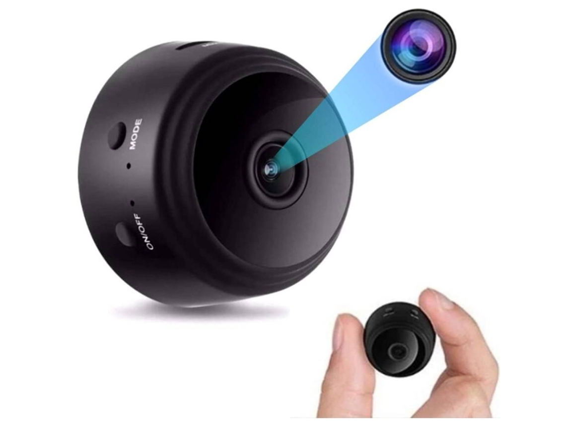 Câmera Oculta Sem Fio 1080p Hd Com Função De Visão Noturna E Detecção De Movimento(preto)