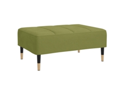 Apoio de Pés 78x56x32 Cm Veludo Verde claro MAISON EXCLUSIVE