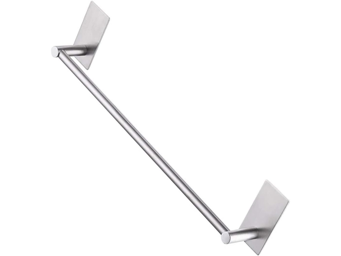 Suporte De Toalhas Aço Inoxidável Para Banheiro, Sem Necessidade De Furar A Parede, Design Simples E Resistente