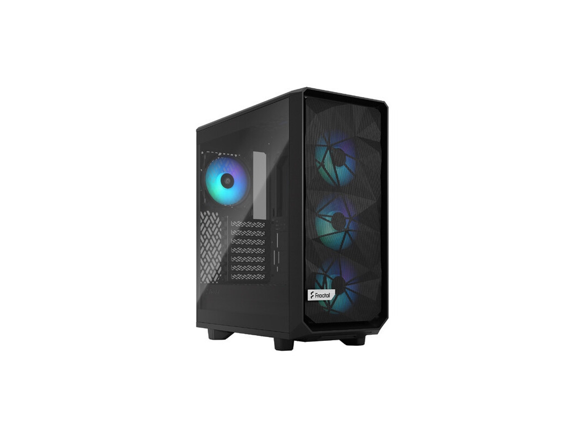 Estojo para PC FRACTAL DESIGN AB Meshify 2 Compact Lite RGB Black TG Light tint