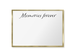 Magnetic Board Memories Forever For The Living Room Espelharte (70x50 Cm)