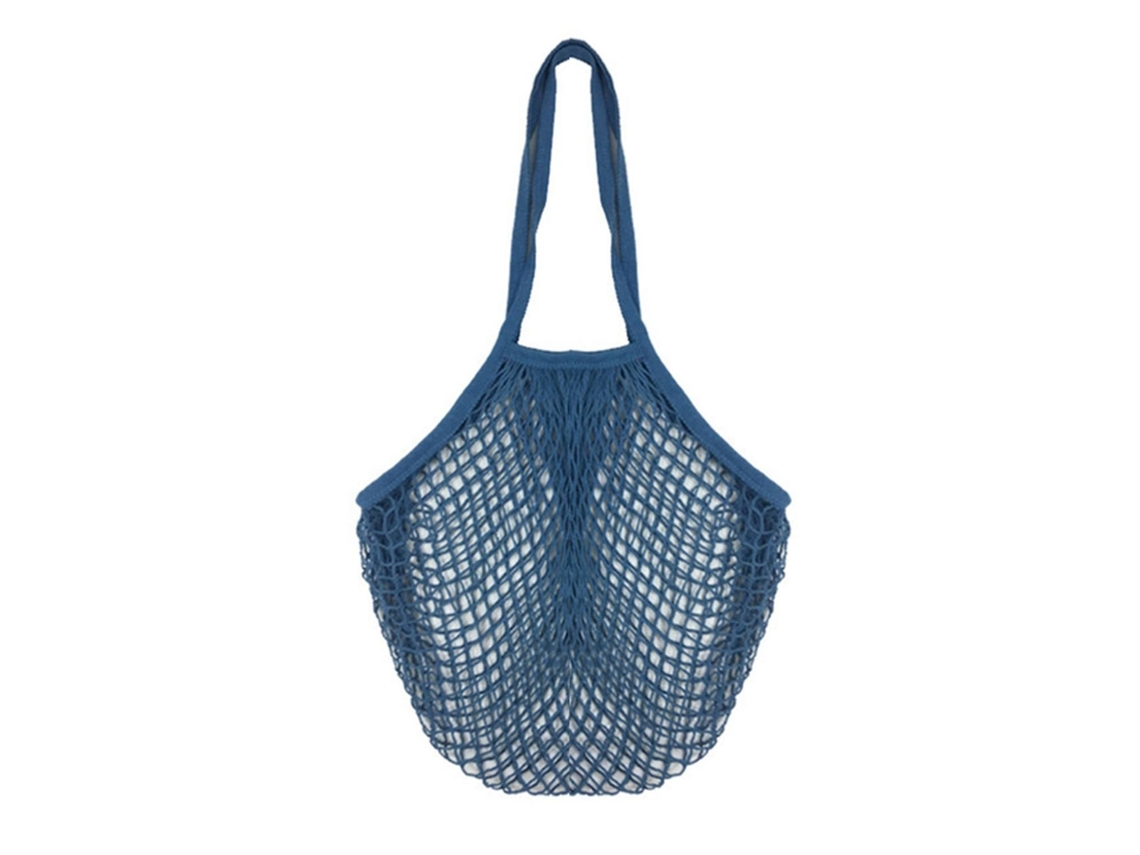 Sacola de Malha Reutilizável, Lavável e Dobrável em Algodão para Frutas e Verduras. Ideal para Compras em Supermercados. GOKOCO