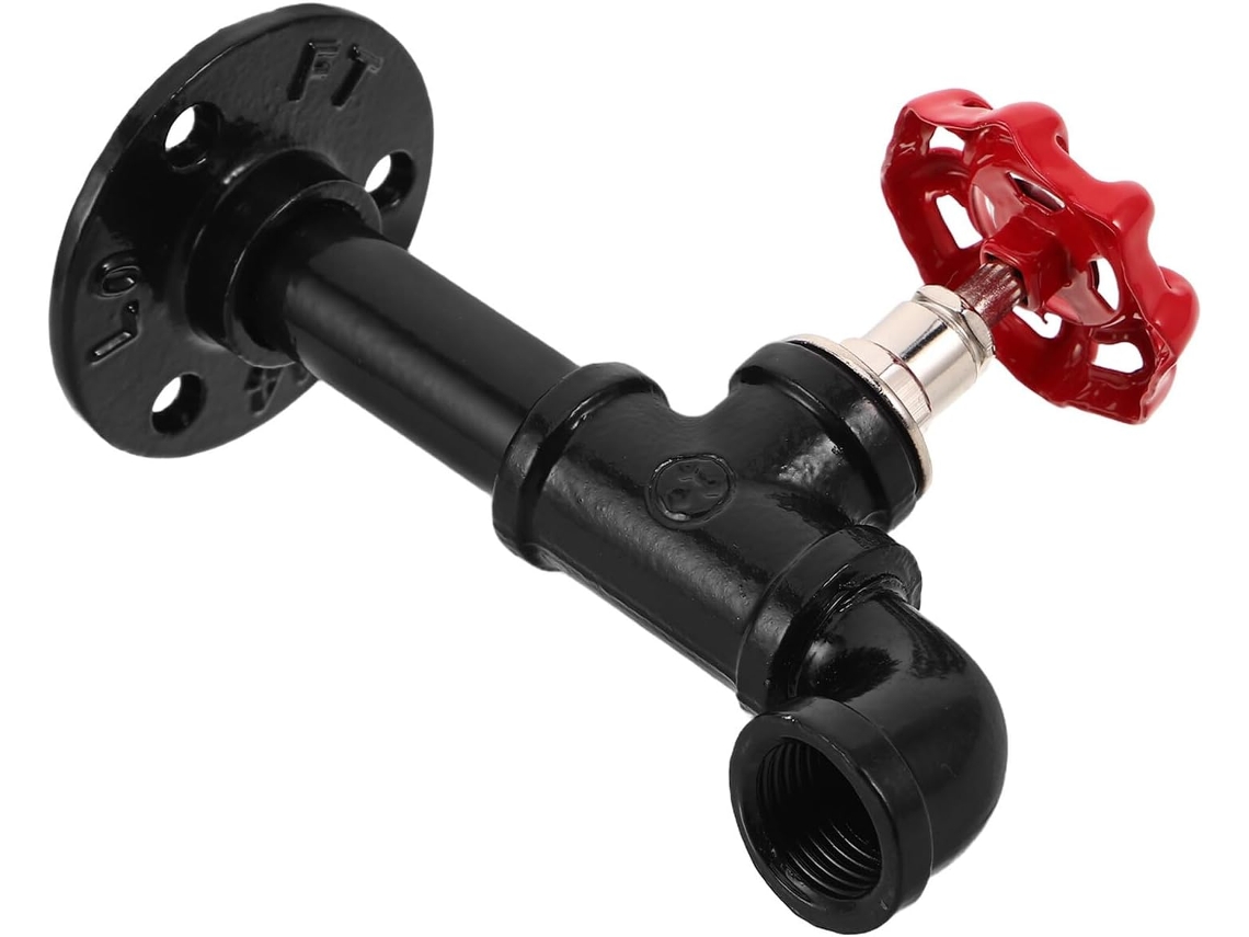Cabideiro De Parede Industrial Em Ferro Reforçado Para Casacos, Toalhas E Roupas, Ideal Para Lavanderia E Cozinha