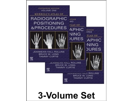 Livro Merrills Atlas Of Radiographic Positioning And Procedures - 3-volume Set De Curtis, Tammy Et Al. (inglês)