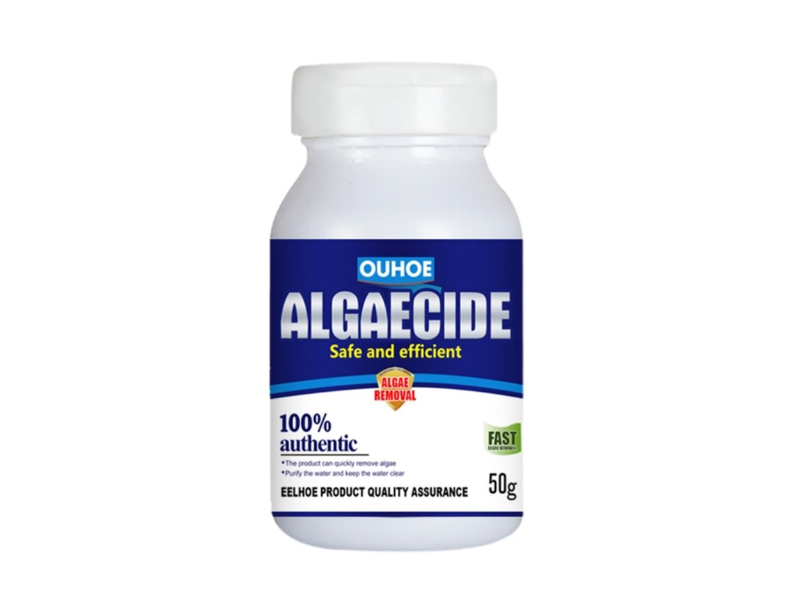 Algicida 50g para Aquário Controle de Algas e Musgo