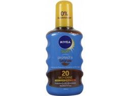 Protetor Solar NIVEA Protect & Bronze SPF 20 (300 ml)