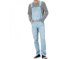 2026 pantalones Vaqueros para Hombres Dungarees Monos Trabajo Denim Yyx M Azul Claro