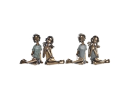 Figuras Decorativa DKD HOME DECOR (Multicor)