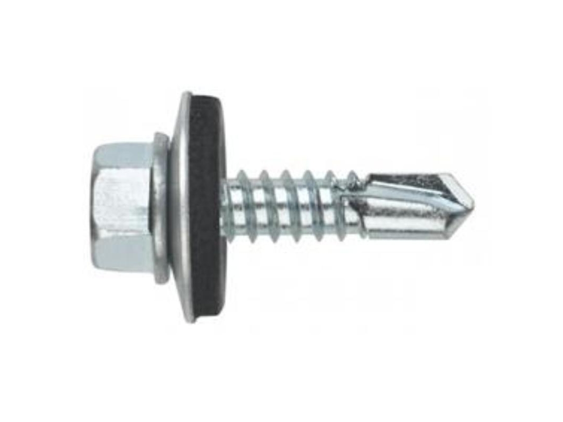 Tornillo broca cabeza hexagonal 4.8x19  caja  200