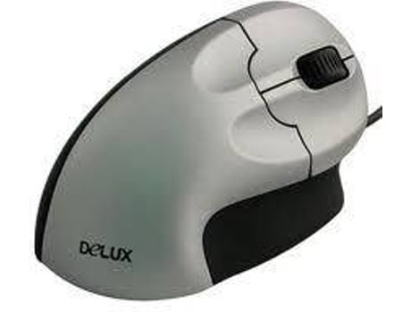 Rato BACKSHOP De Lux (USB - Casual - 800 dpi - Cinzento)