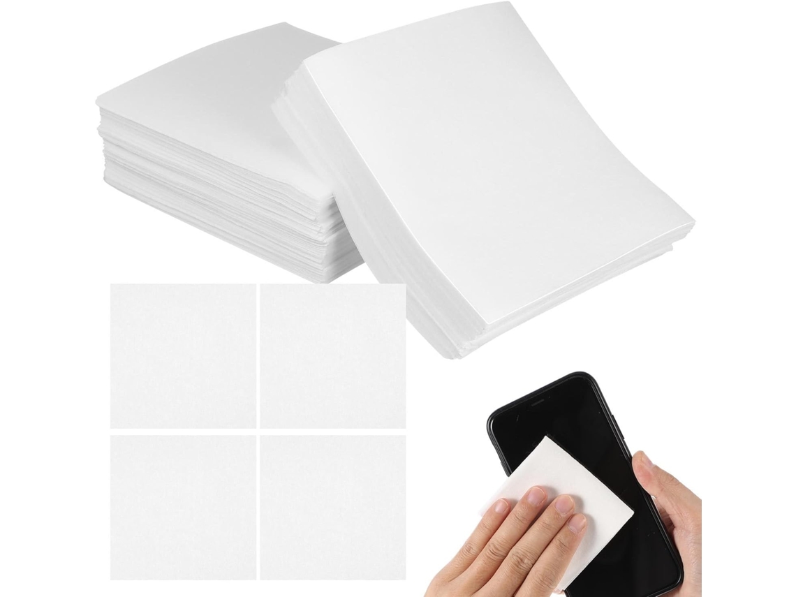 300 Lenços Descartáveis Sem Fiapos, Panos De Papel Antiestáticos