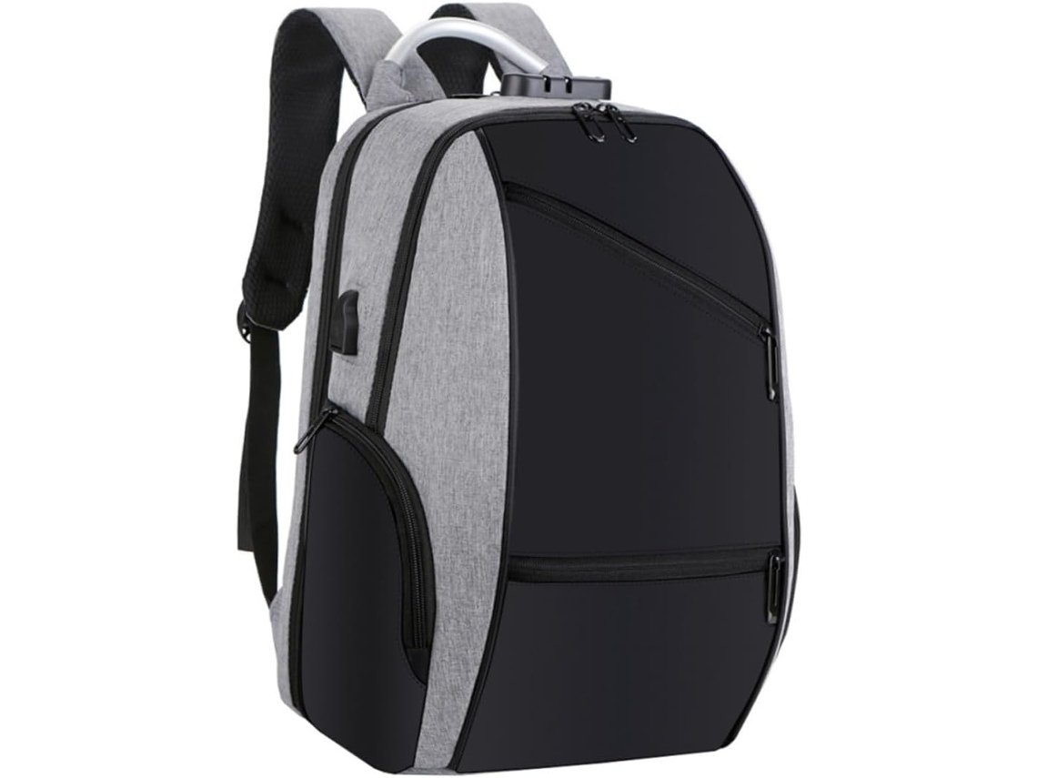 Mochila De Viagem Com Cadeado E Porta De Carregamento Usb, Mochila Grande Para Laptop, Ideal Para Estudantes E Acessórios. Gokoco