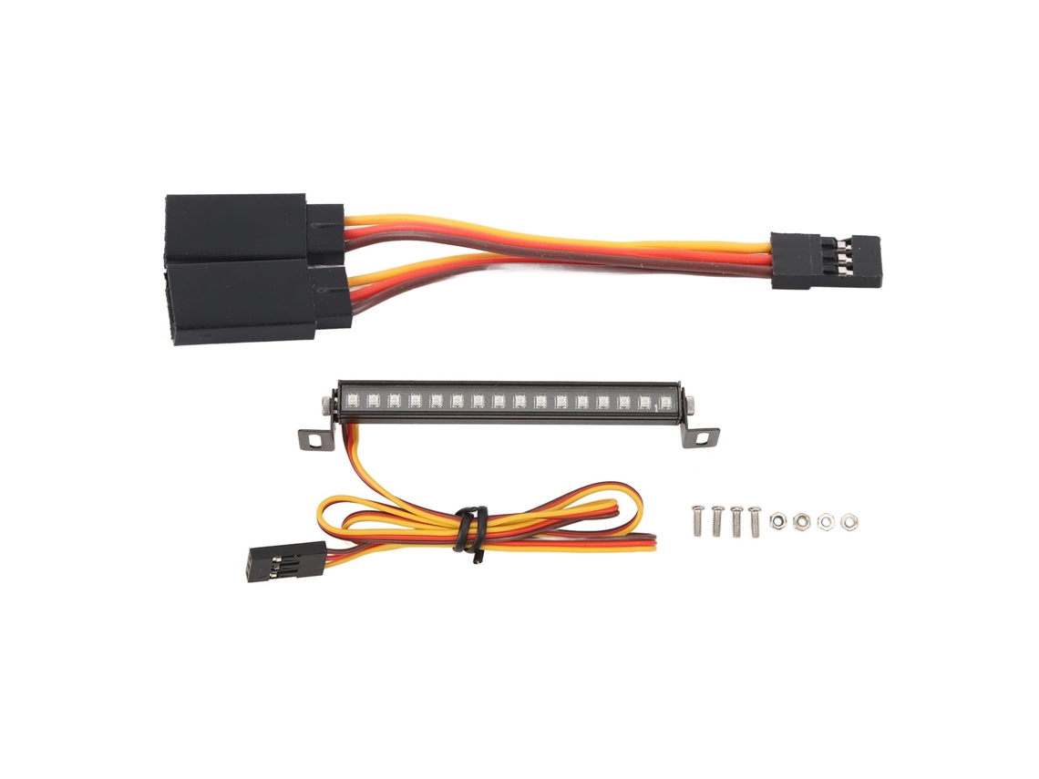 Laxiscreed Luz De Teto Para Carro Rc 16led Compatível Com Trx4m E Defender
