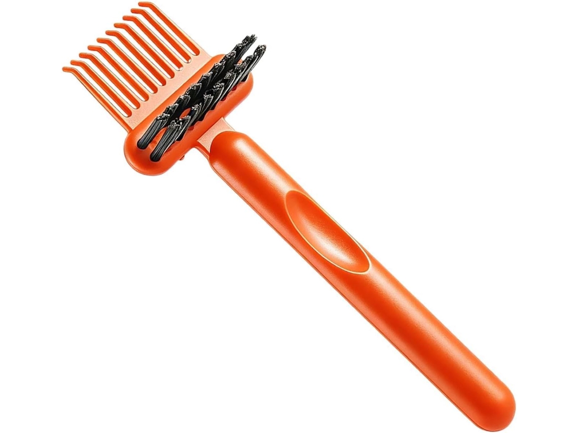 Escova De Cabelo Ferramenta Limpeza Ergonômica 2em 1 Para Pentes Ideal Banho, Penteados, Maquiagem, Uso Masculino E