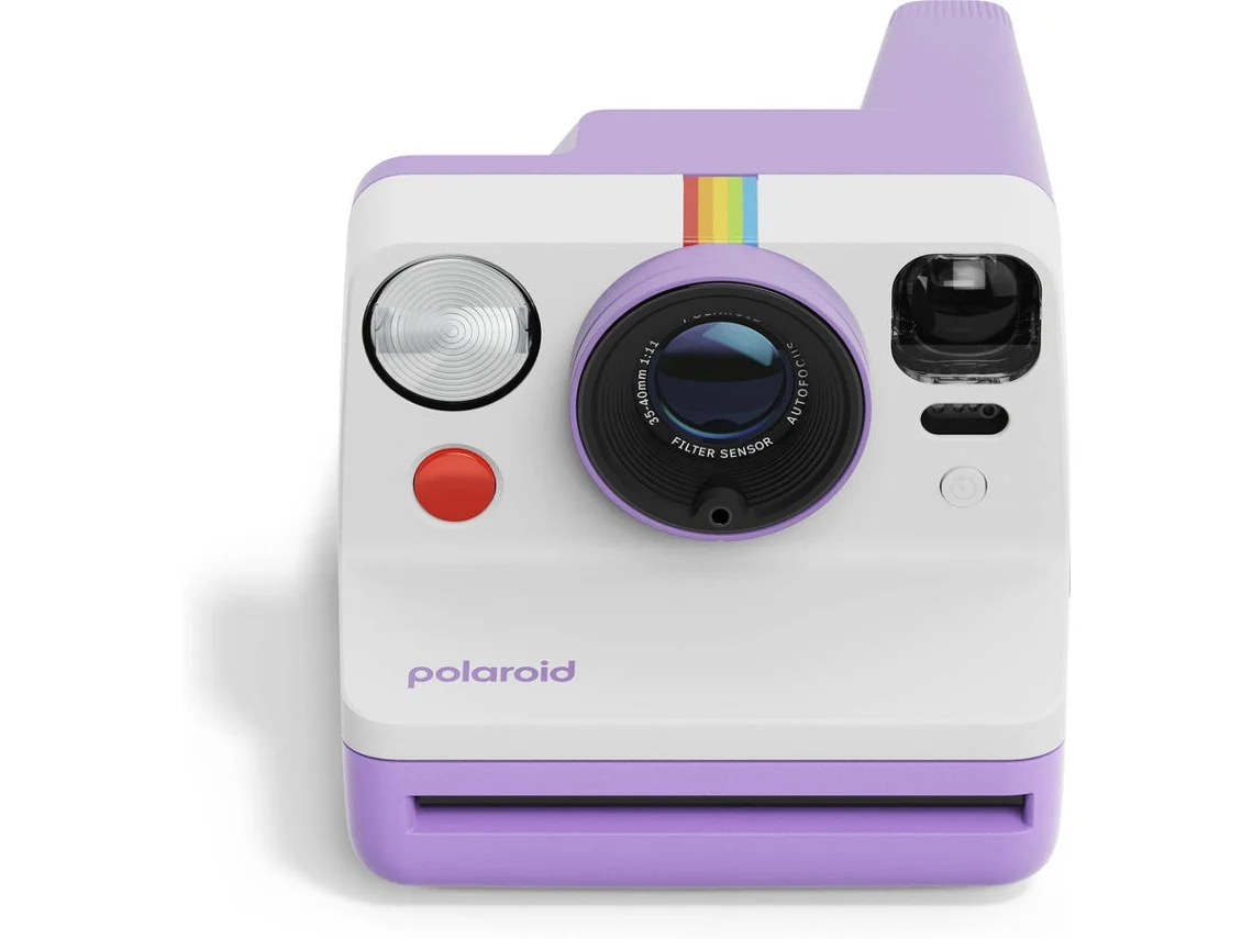 Máquina Fotográfica POLAROID Now Gen 3 (Obturação: 1/200s - 94,96 x 102,35 mm  - Roxo)