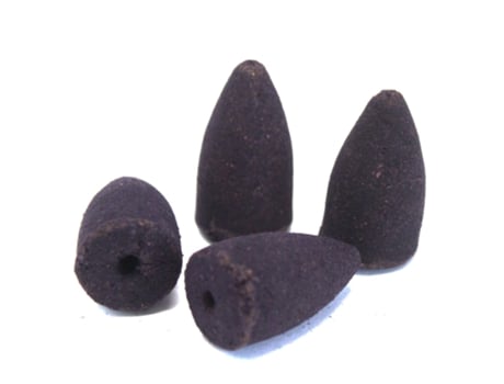 Cones Do Incenso Do Refluxo de Aromatika Nag Champa 10 Cones 8X2.5X7 Cm
