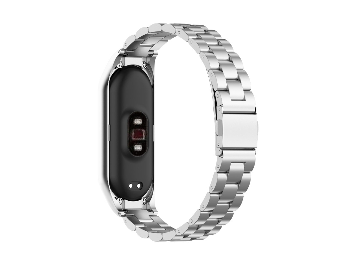 Bracelete de Aço Inoxidável para Xiaomi Mi Band 5/6 Dinheiro