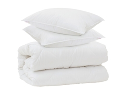 Edredão | Edredom | Duvet Com Travesseiros Com Travesseiro 3 Pcs Branco Microfibra